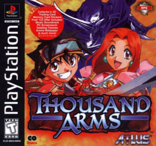 Thousand Arms (USA) (Disc 1) Cover